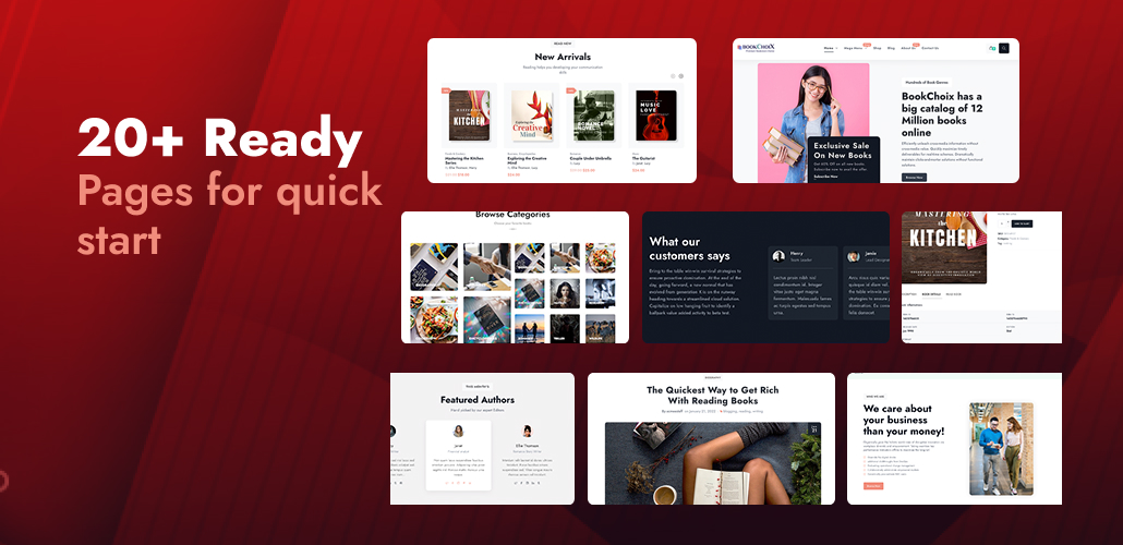 WordPress theme with multiple demos